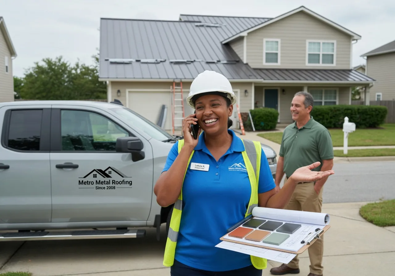 Storm Damage Metal Roof Repair in Greenbush, ME